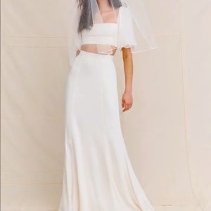 Brand NEW, size 2, Reformation two-piece dress!